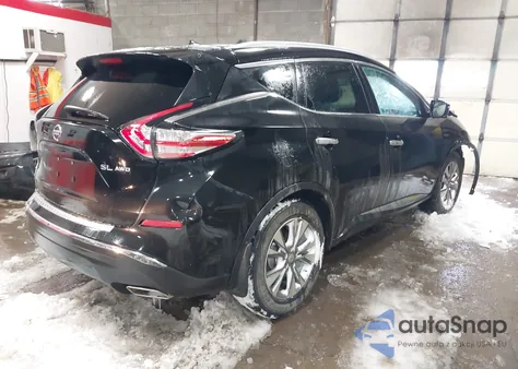 2015 Nissan Murano Sl from USA, damaged, VIN 5N1AZ2MH8FN208334